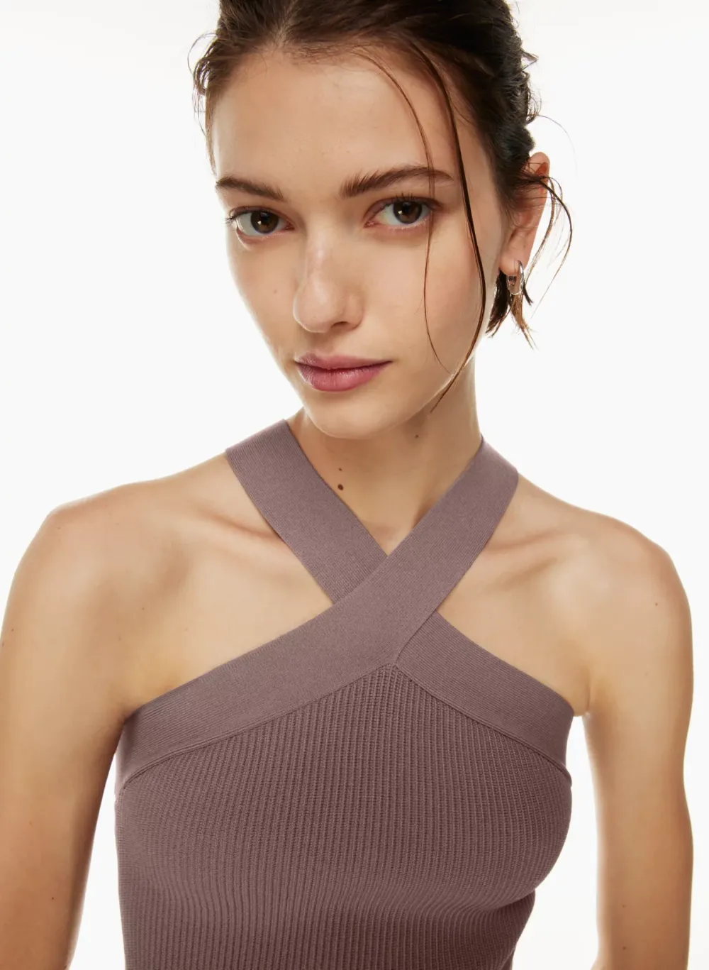 sculpt knit criss cross dress