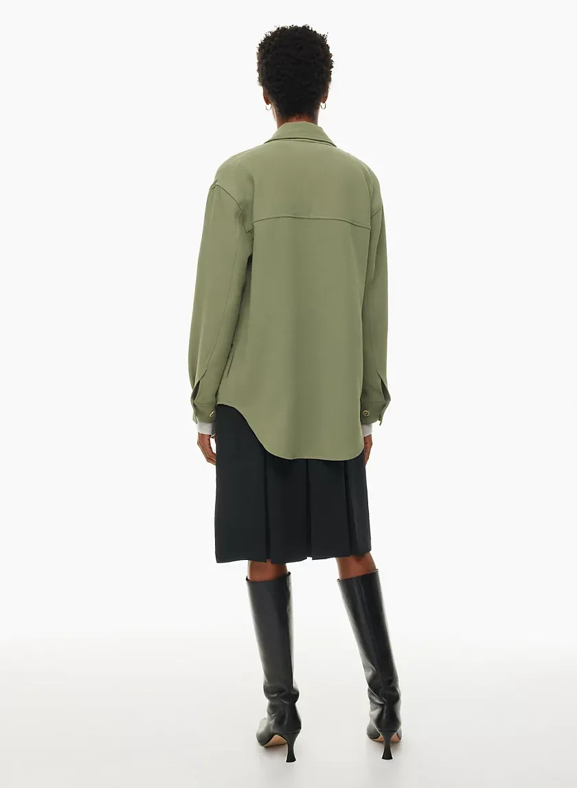 the gannaTM shirt jacket