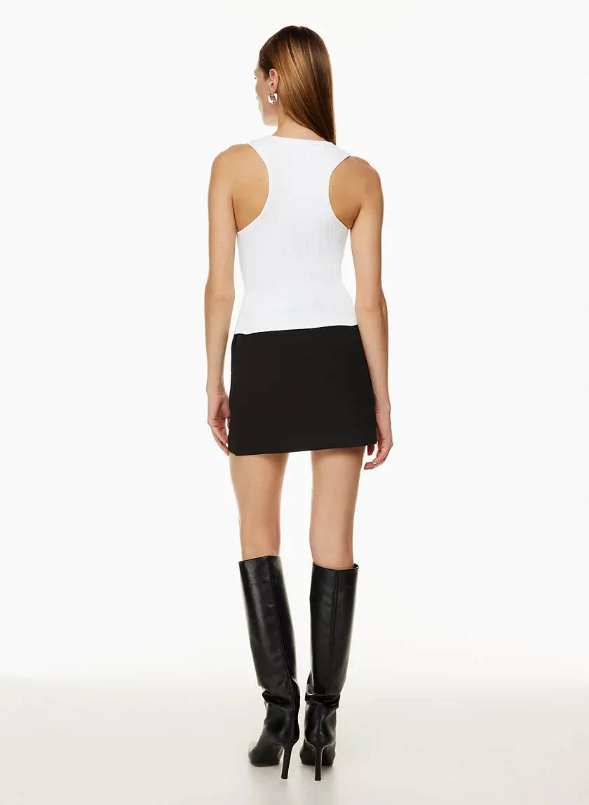 sculpt knit racer tank