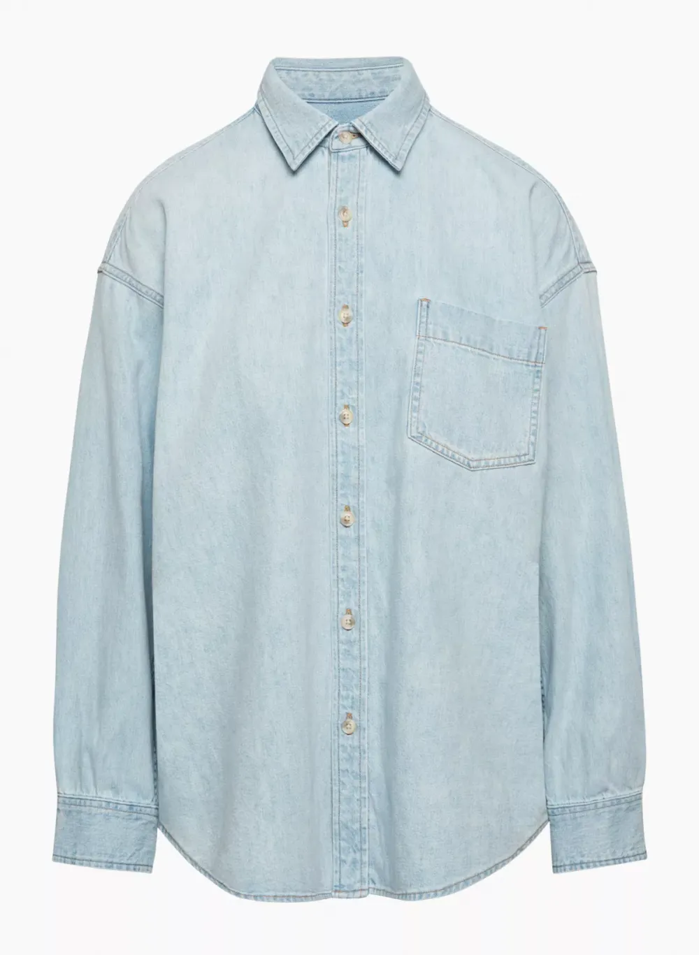 the '80s comfy denim shirt