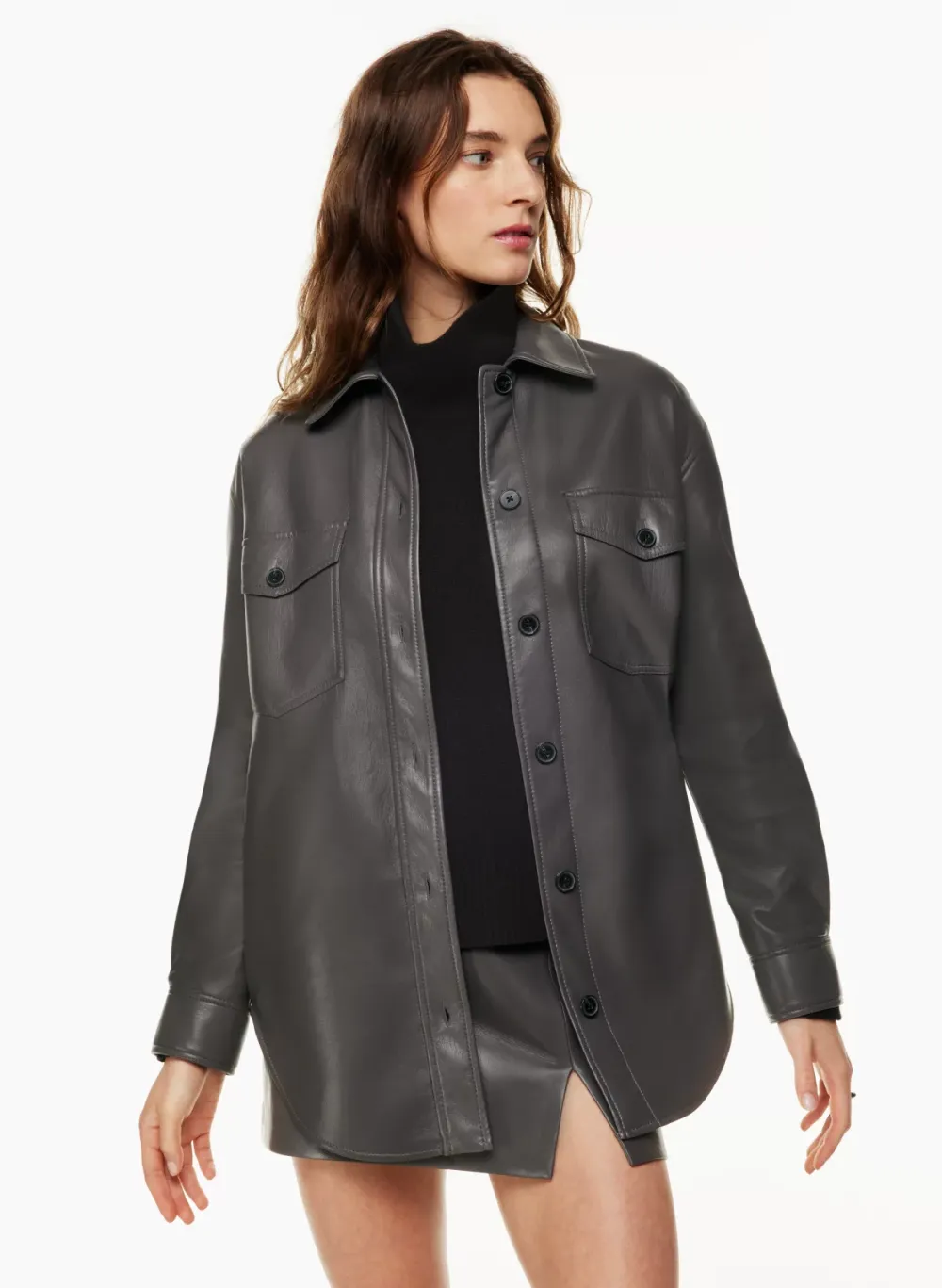 the gannaTM shirt jacket