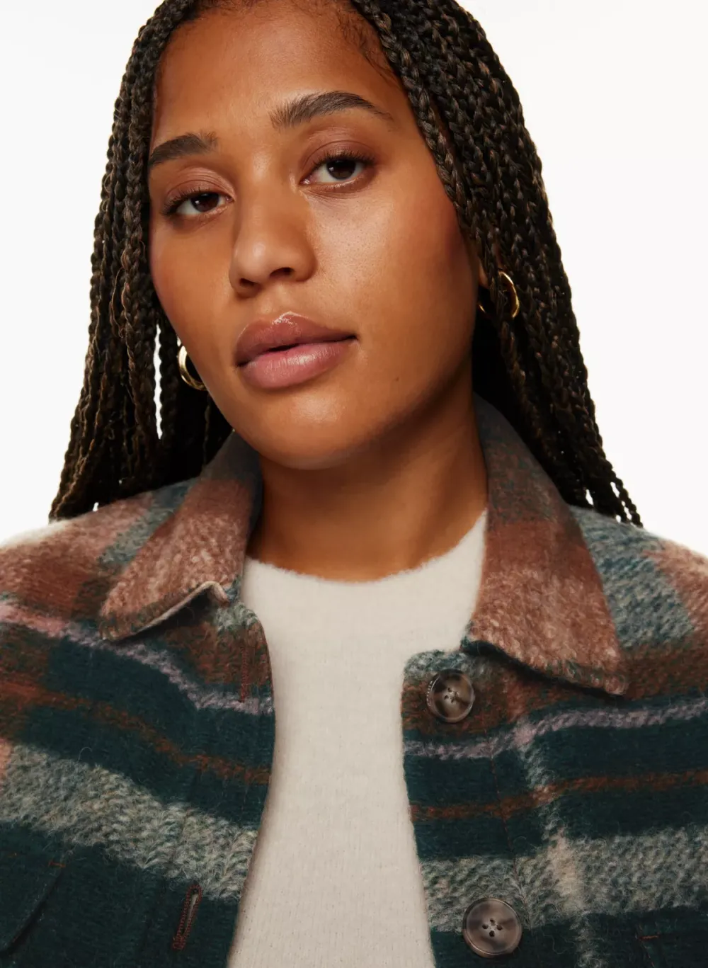 the gannaTM shirt jacket