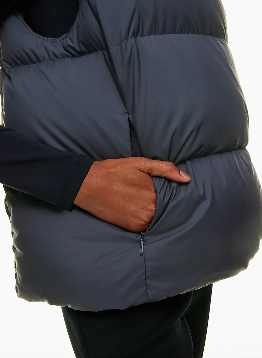 the duvet puffer vest
