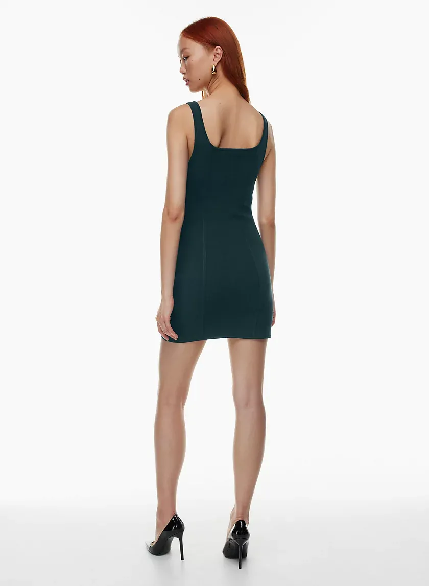 sculpt knit bustier dress