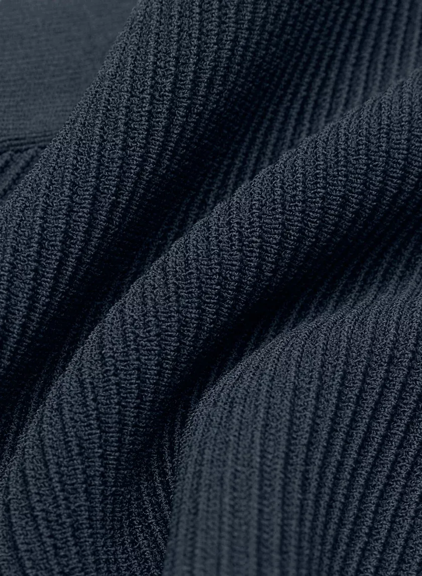 sculpt knit criss cross cropped tank