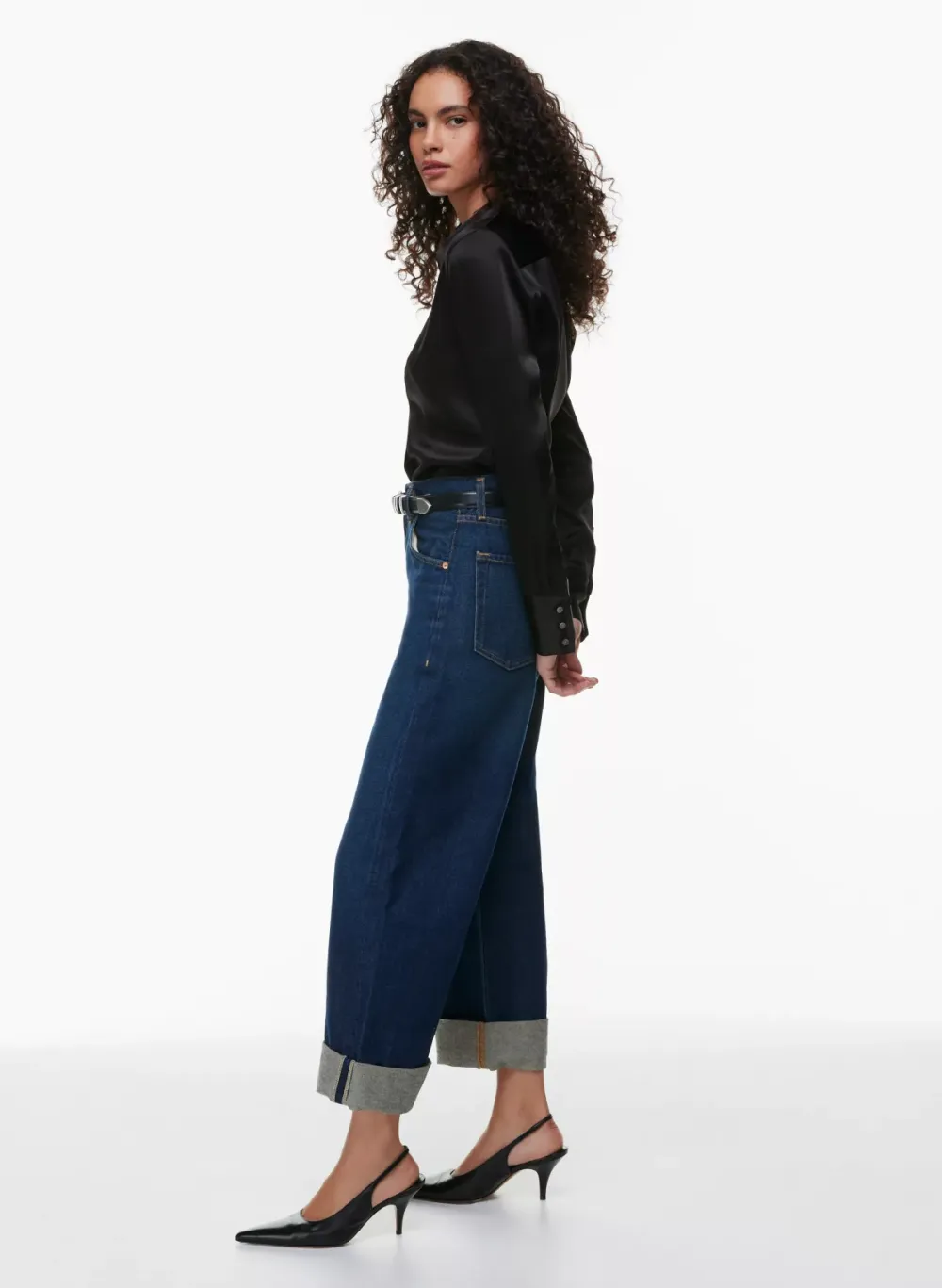 ayla baggy cuffed jean