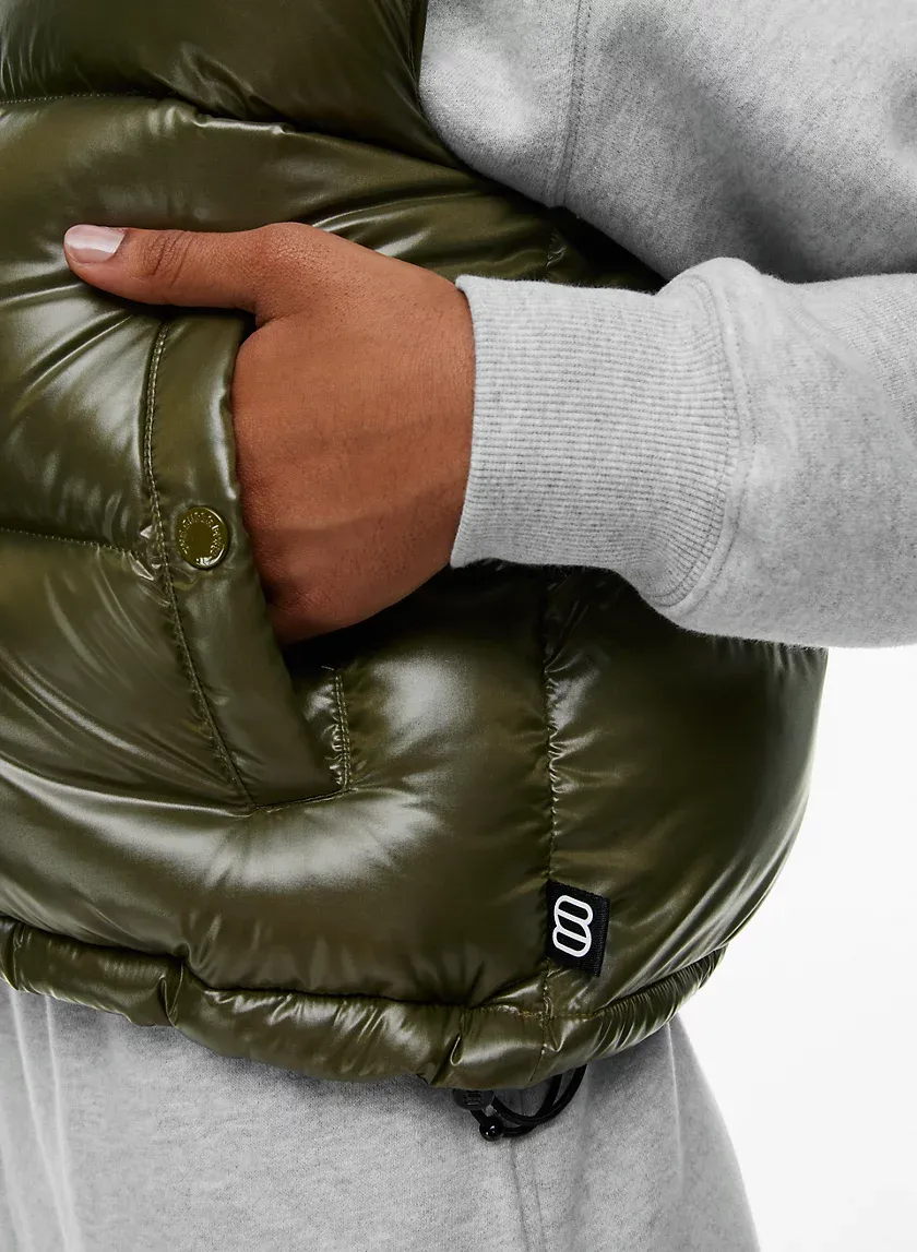 the super puffTM shorty vest