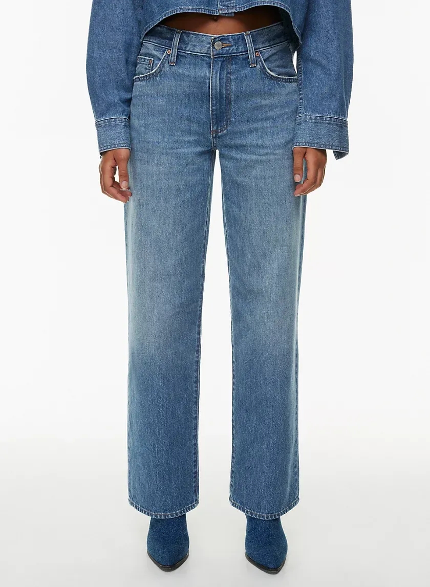 the '90s winona lo-rise wide jean