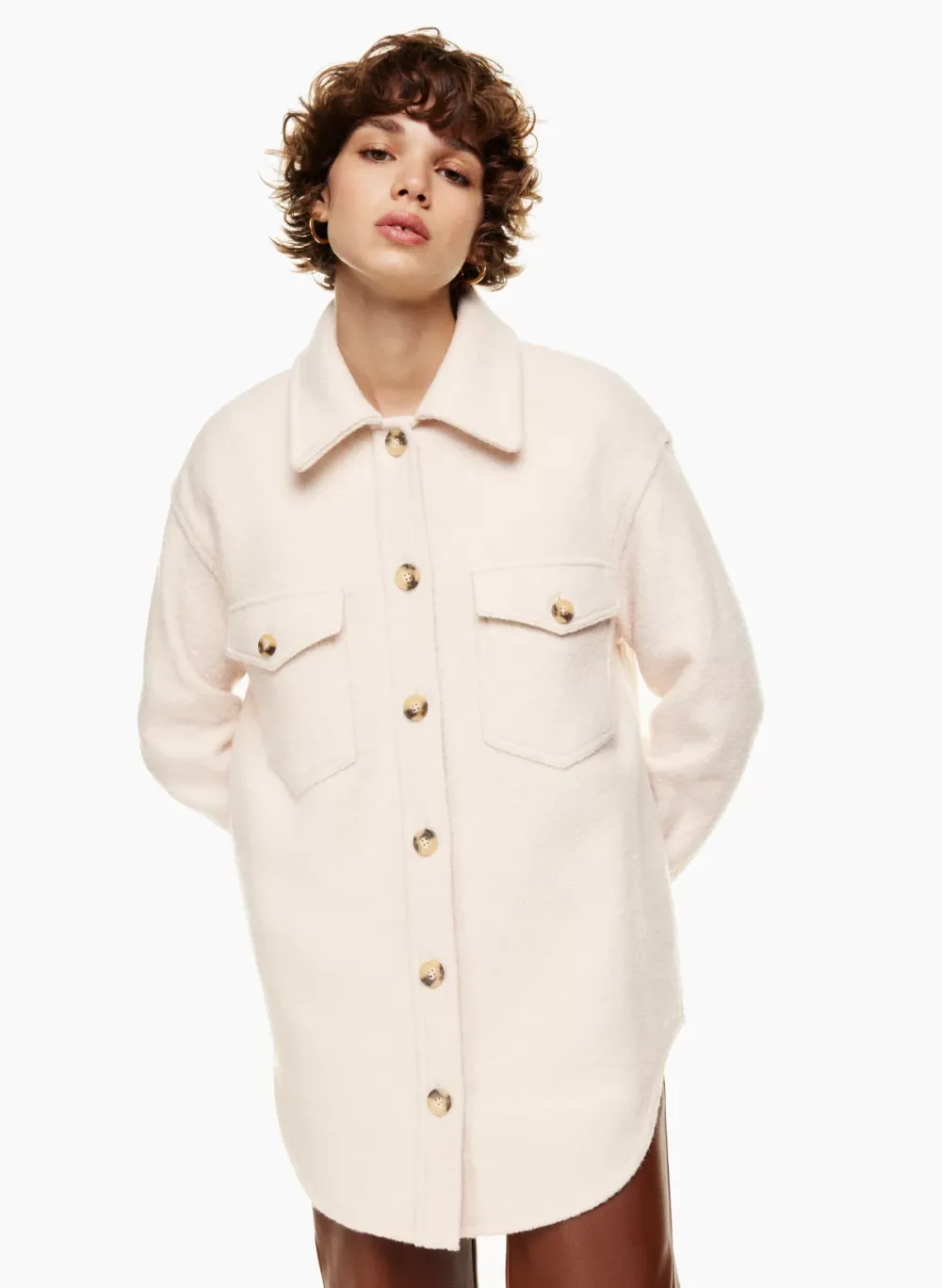 the gannaTM shirt jacket
