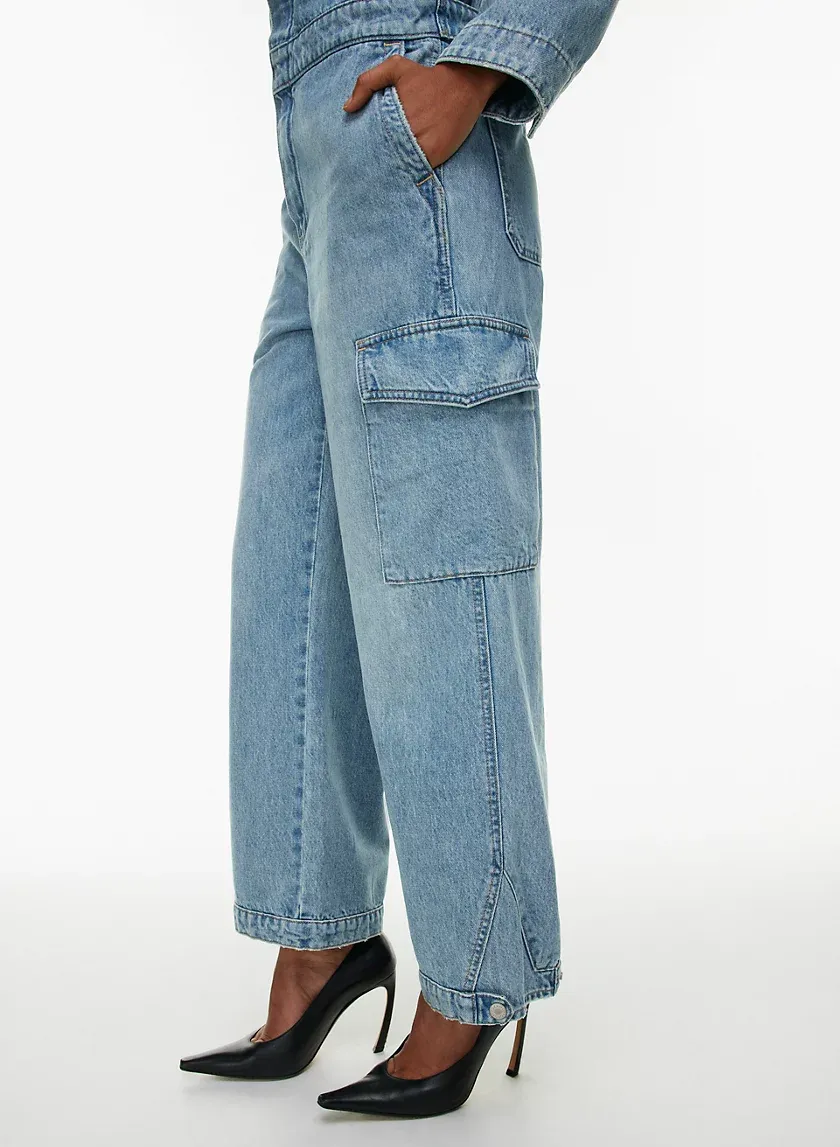 the '90s denim jumpsuit
