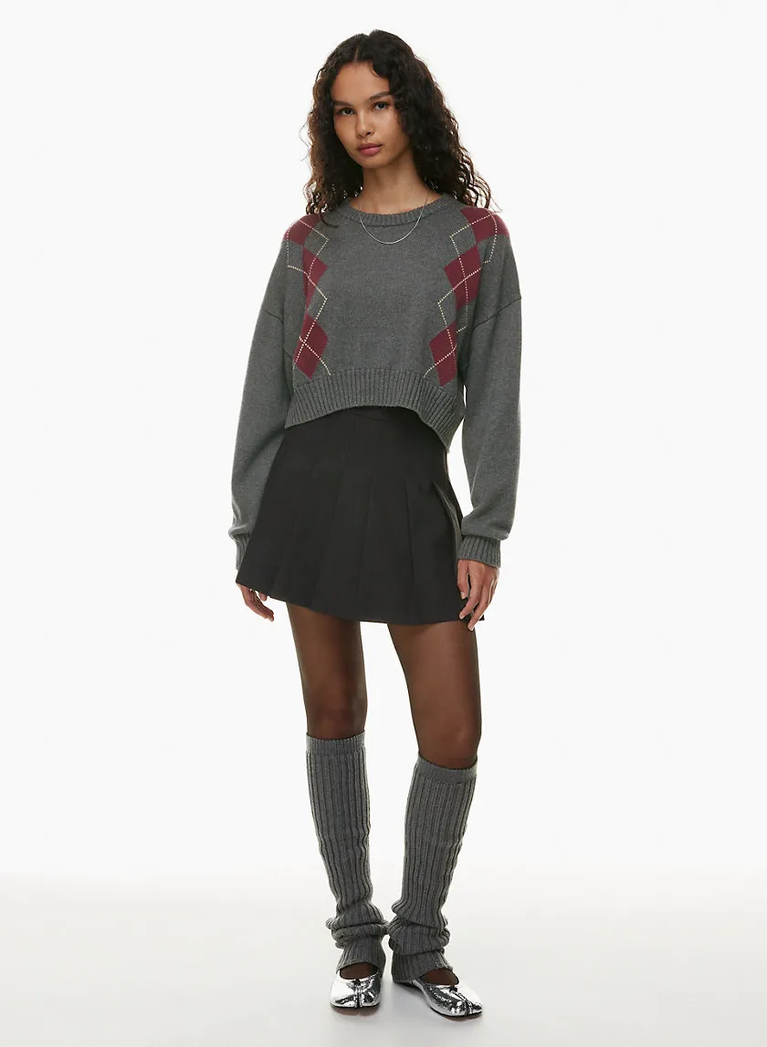 peggy cropped sweater