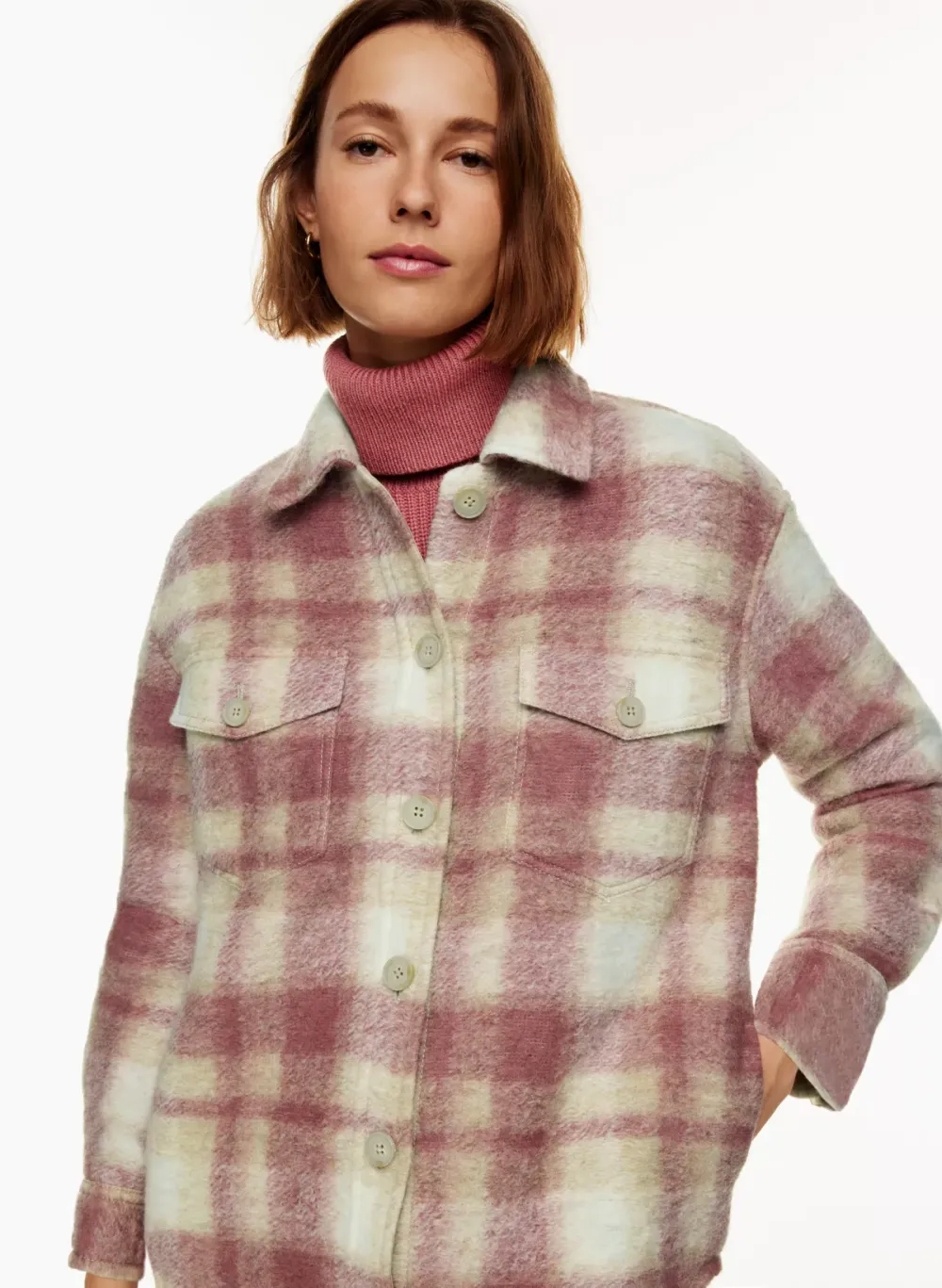 the gannaTM shirt jacket