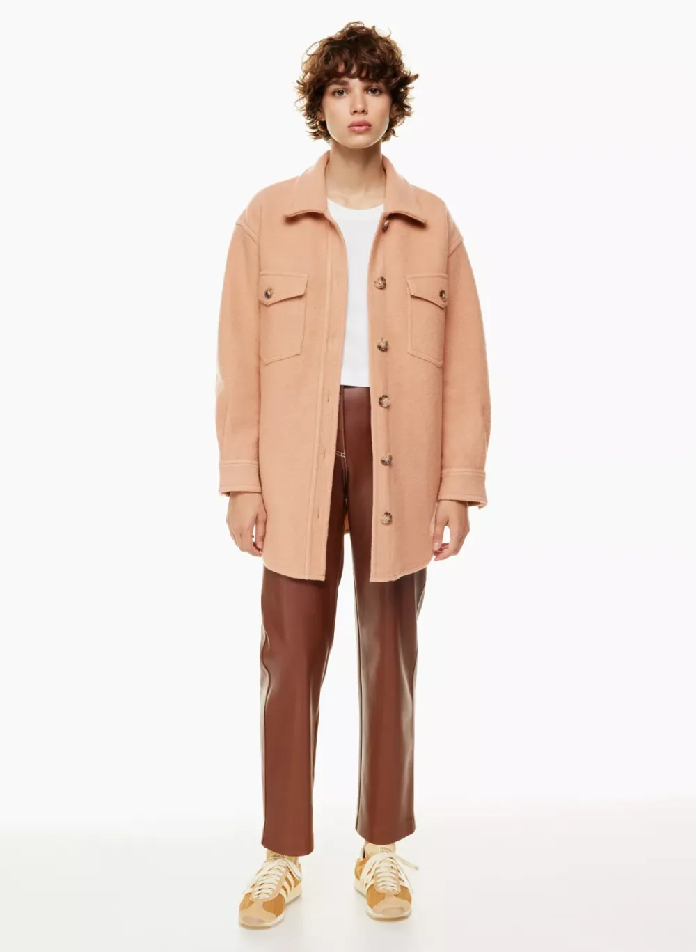 the gannaTM shirt jacket