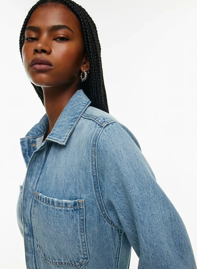 the '90s denim jumpsuit