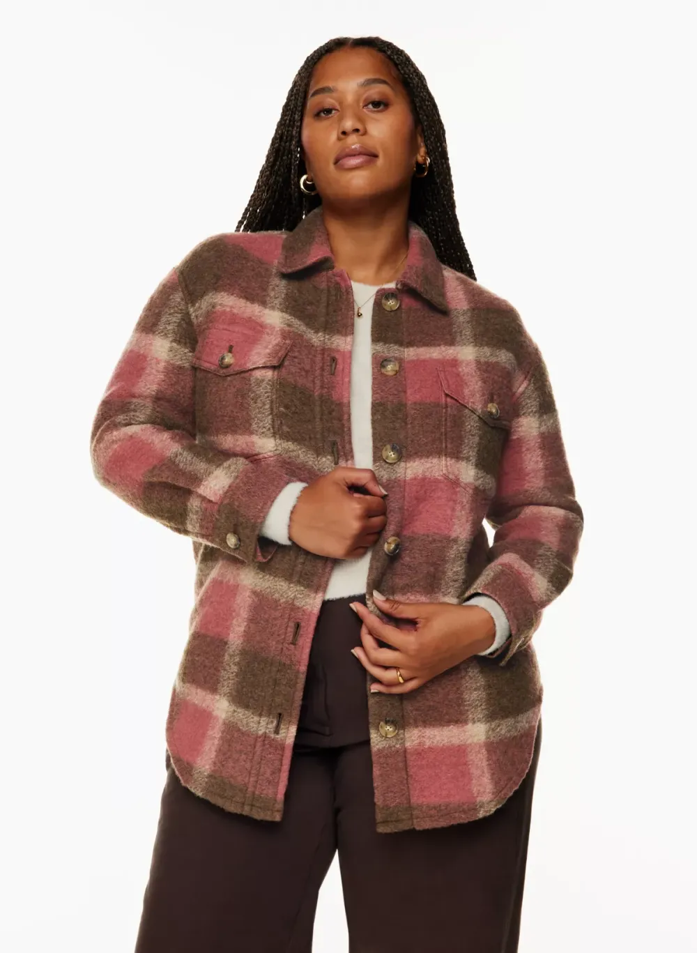 the gannaTM shirt jacket