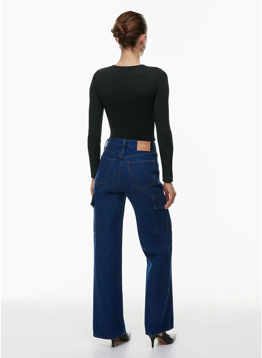 the farrah cargo hi-rise jean