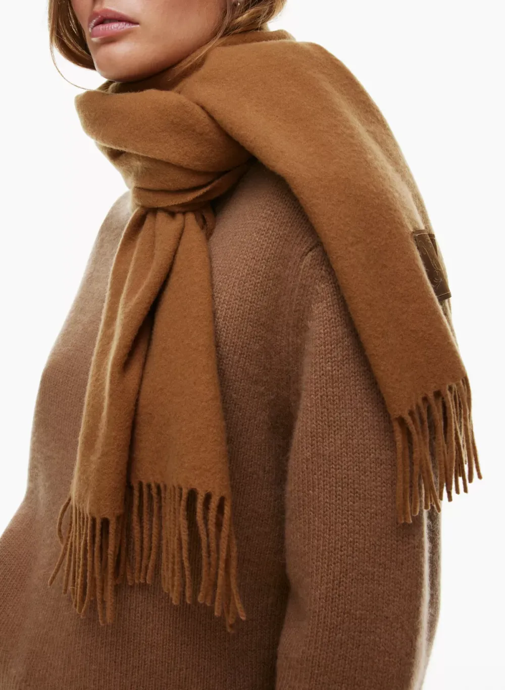 the classic slim scarf