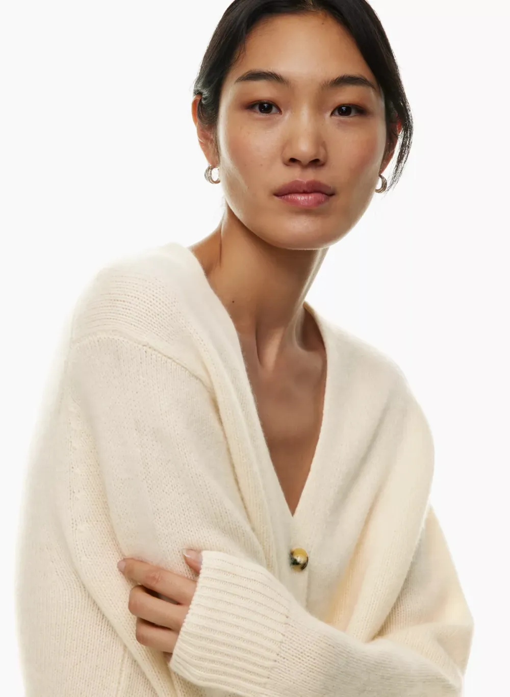 luxe cashmere parco sweater