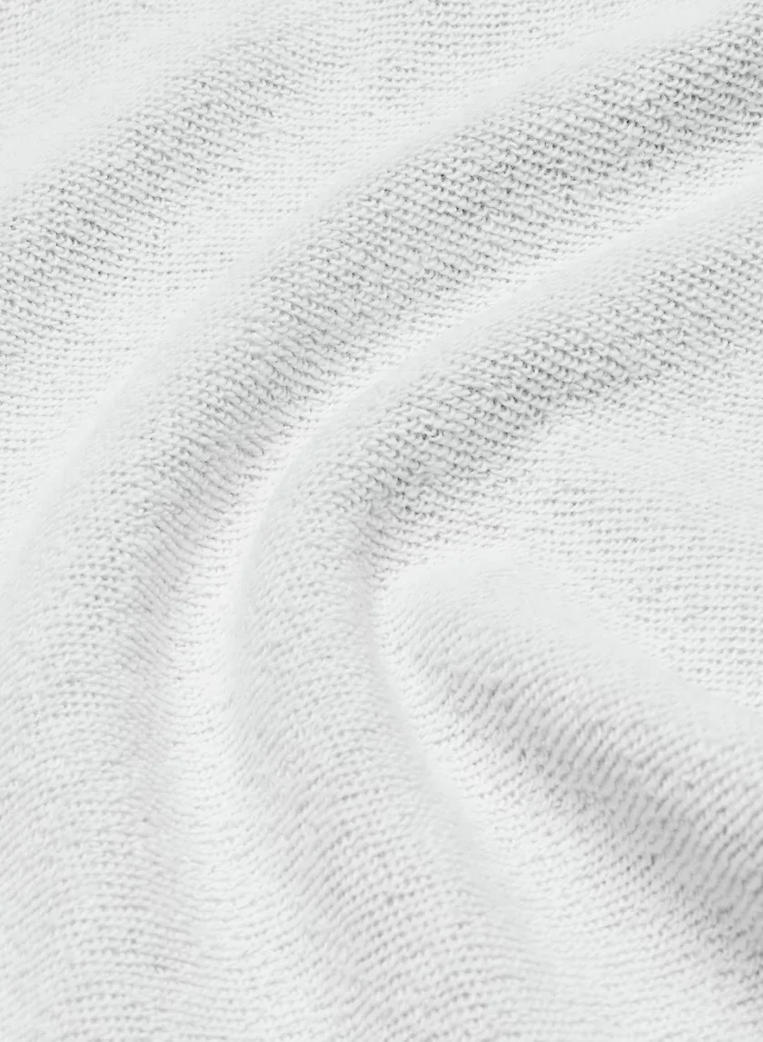 terry fleece mega 1⁄2 zip sweatshirt