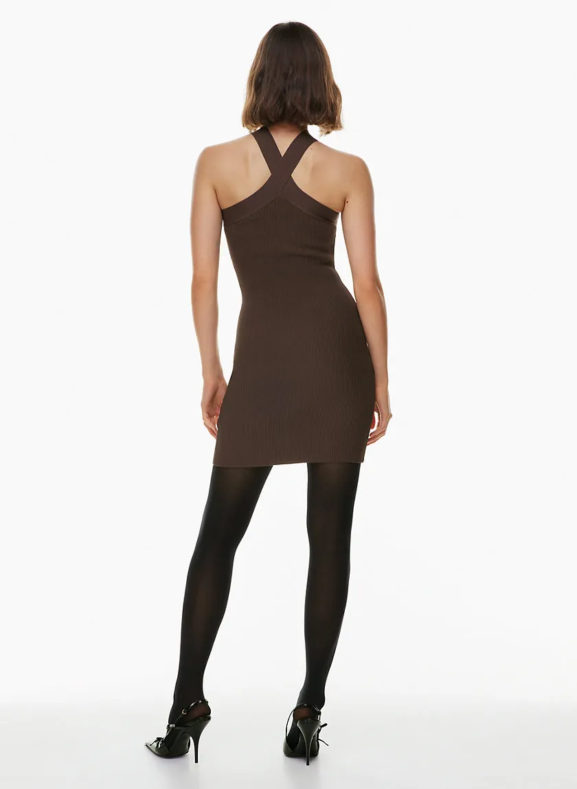 sculpt knit criss cross dress