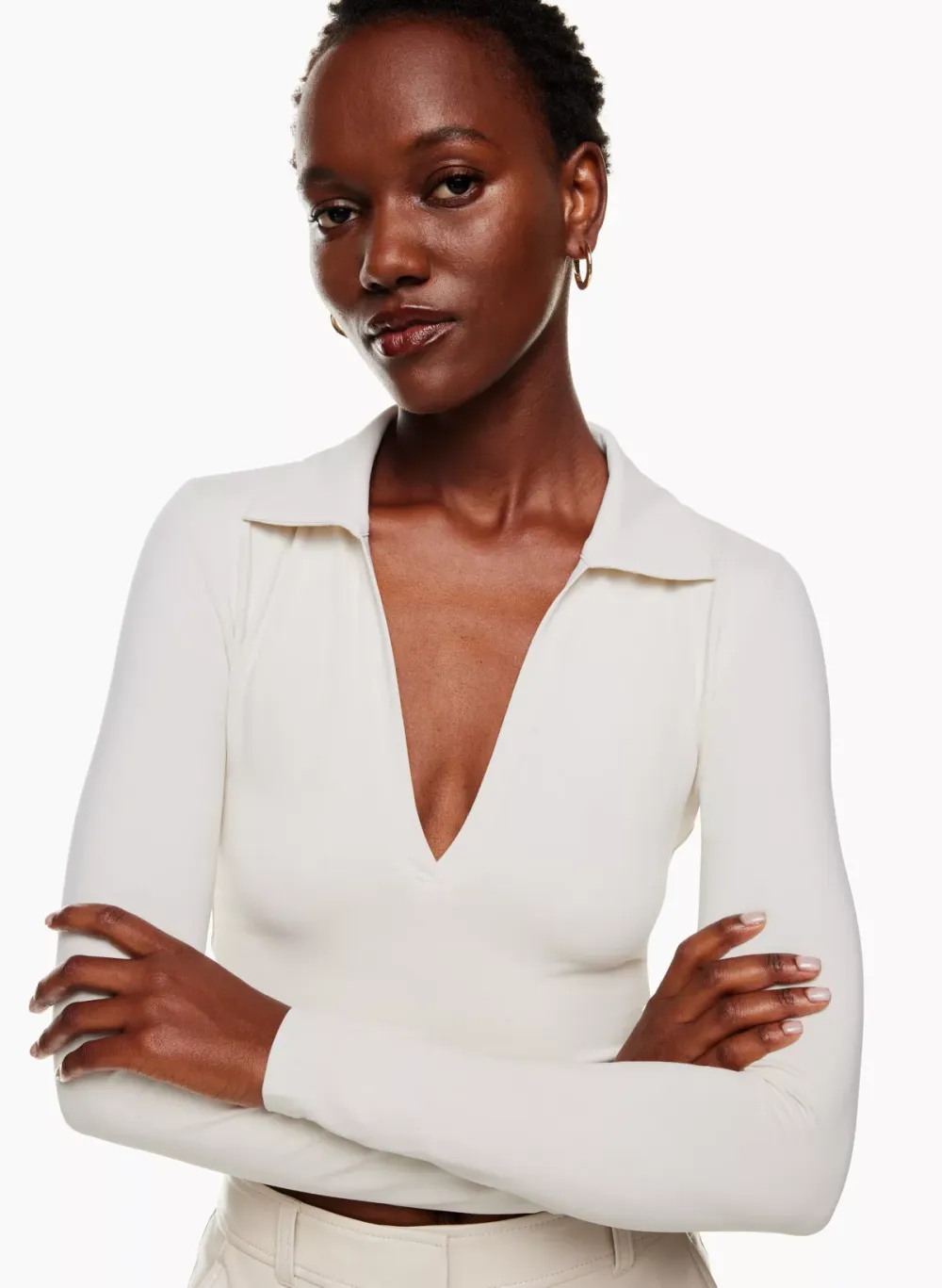 contour polo longsleeve