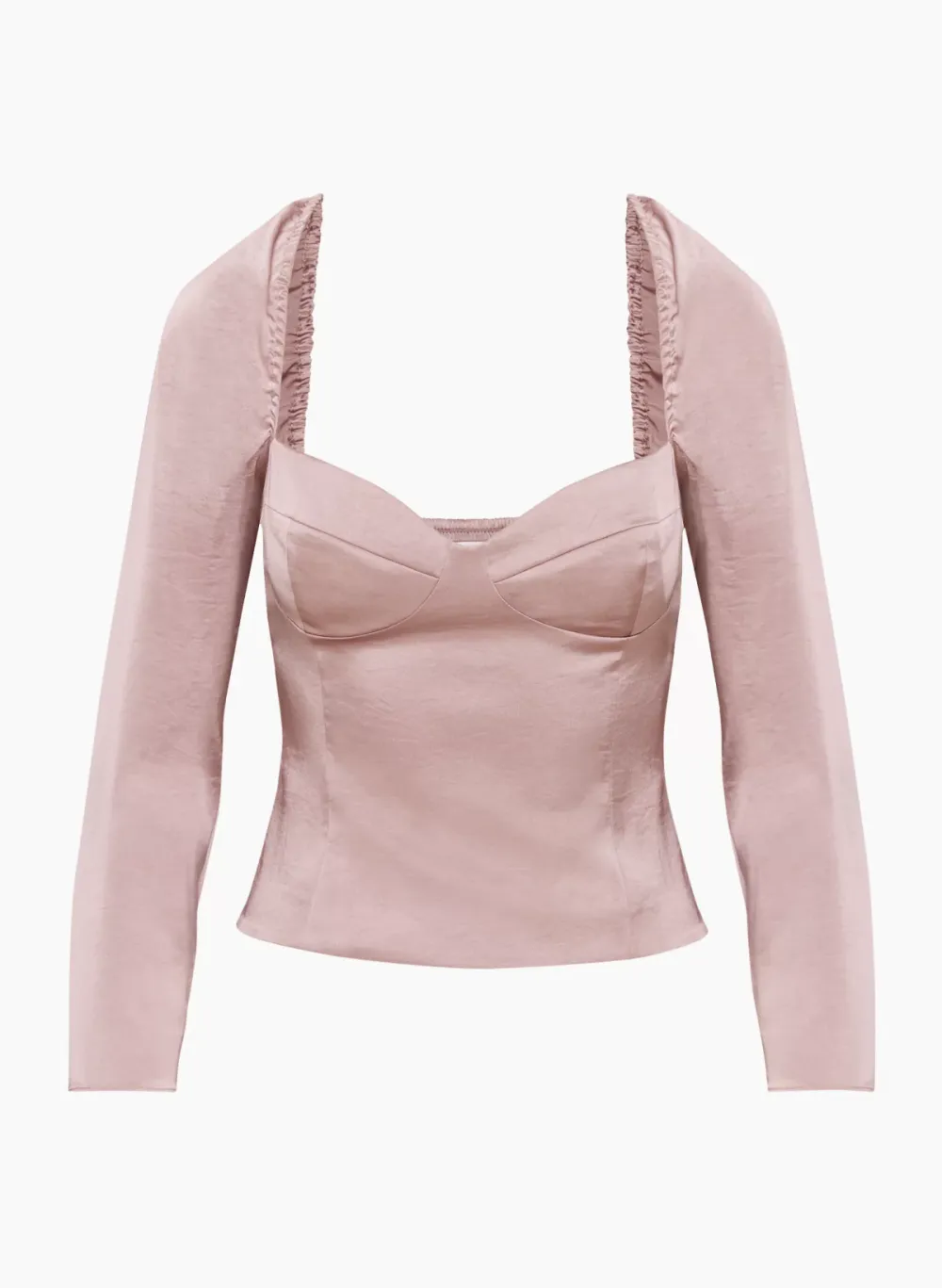 new novella satin blouse