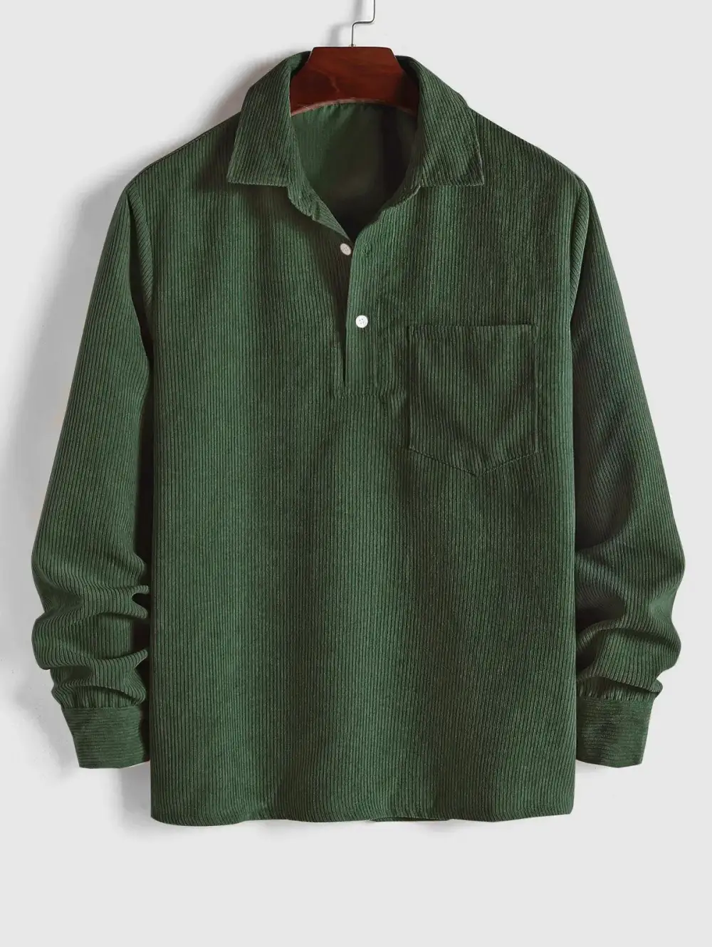 Men’s Corduroy Long-Sleeve Shirt