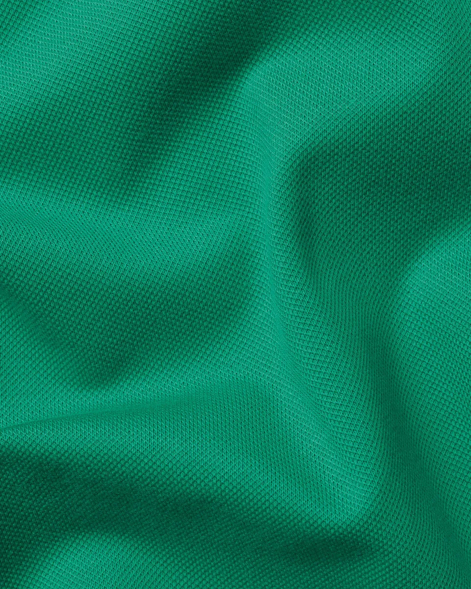 Men'S Casual Business POLO Shirt, Breathable Pique Fabric