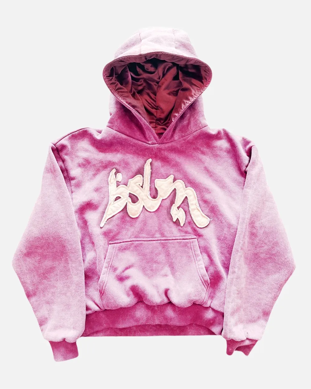 PATCHED HOODIE PINK