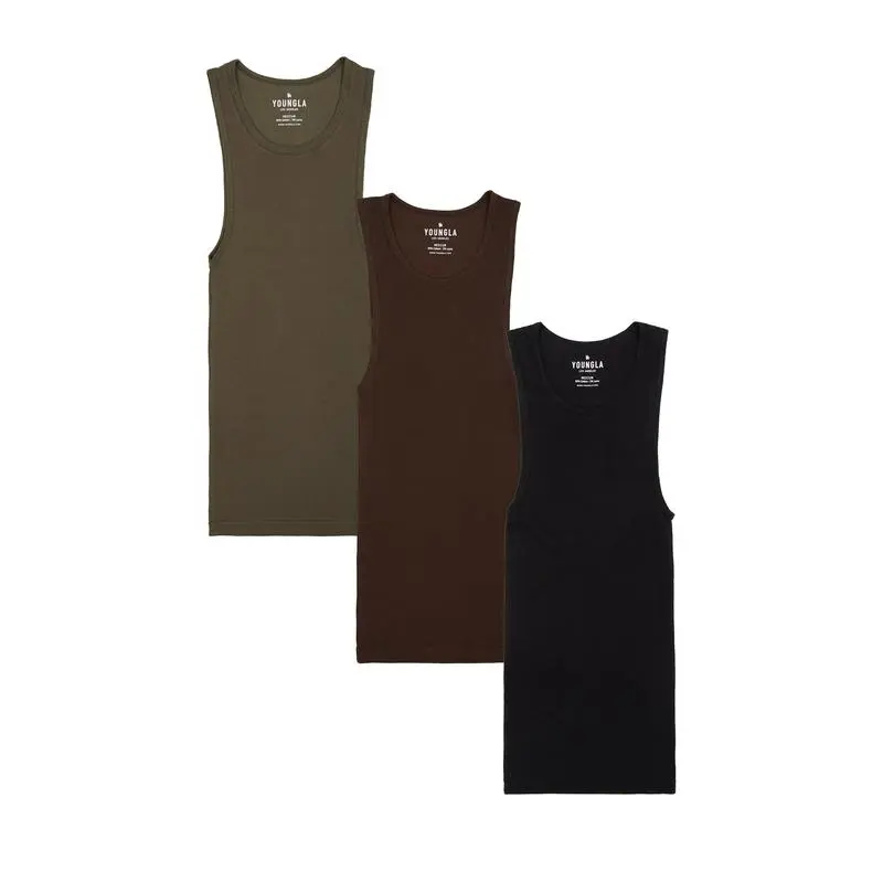9PACK-Men'S Knitted Sports Vest
