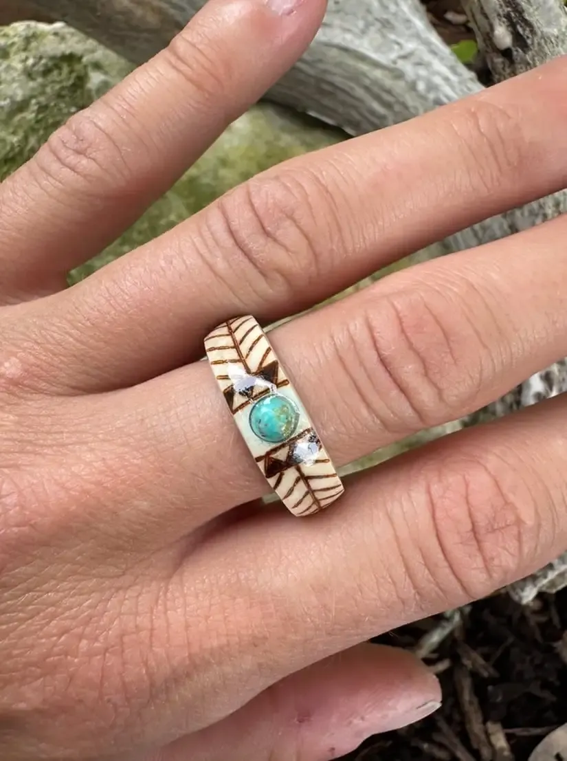🔥💍Hand Carved Ring