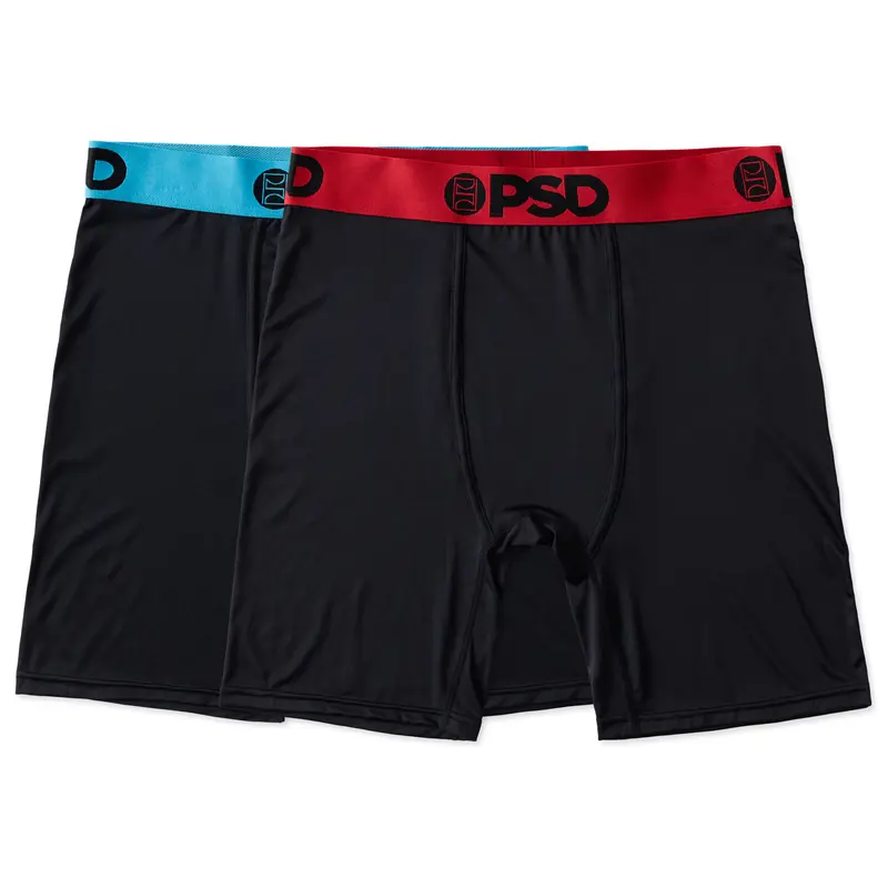 PSD Men's Mystery Boxer Brief 6-Pack Bundle Standard Length 7 Inch Inseam