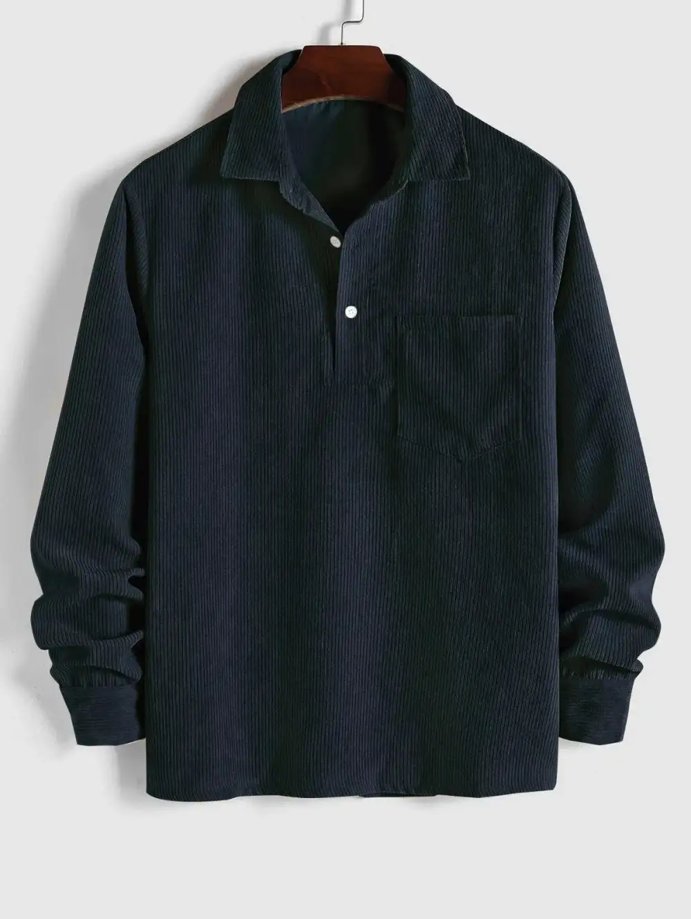 Men’s Corduroy Long-Sleeve Shirt