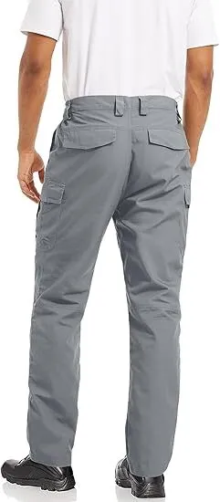 Men's Ripstop Tactical Pants, 9 Pockets,Water Repellent, Cargo Pants for Work, Hiking, Hunting
