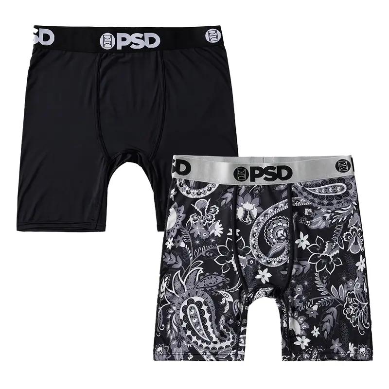 PSD Men's Mystery Boxer Brief 6-Pack Bundle Standard Length 7 Inch Inseam