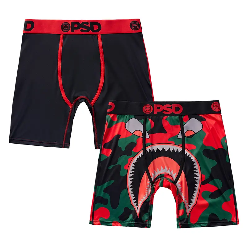 PSD Men's Mystery Boxer Brief 6-Pack Bundle Standard Length 7 Inch Inseam