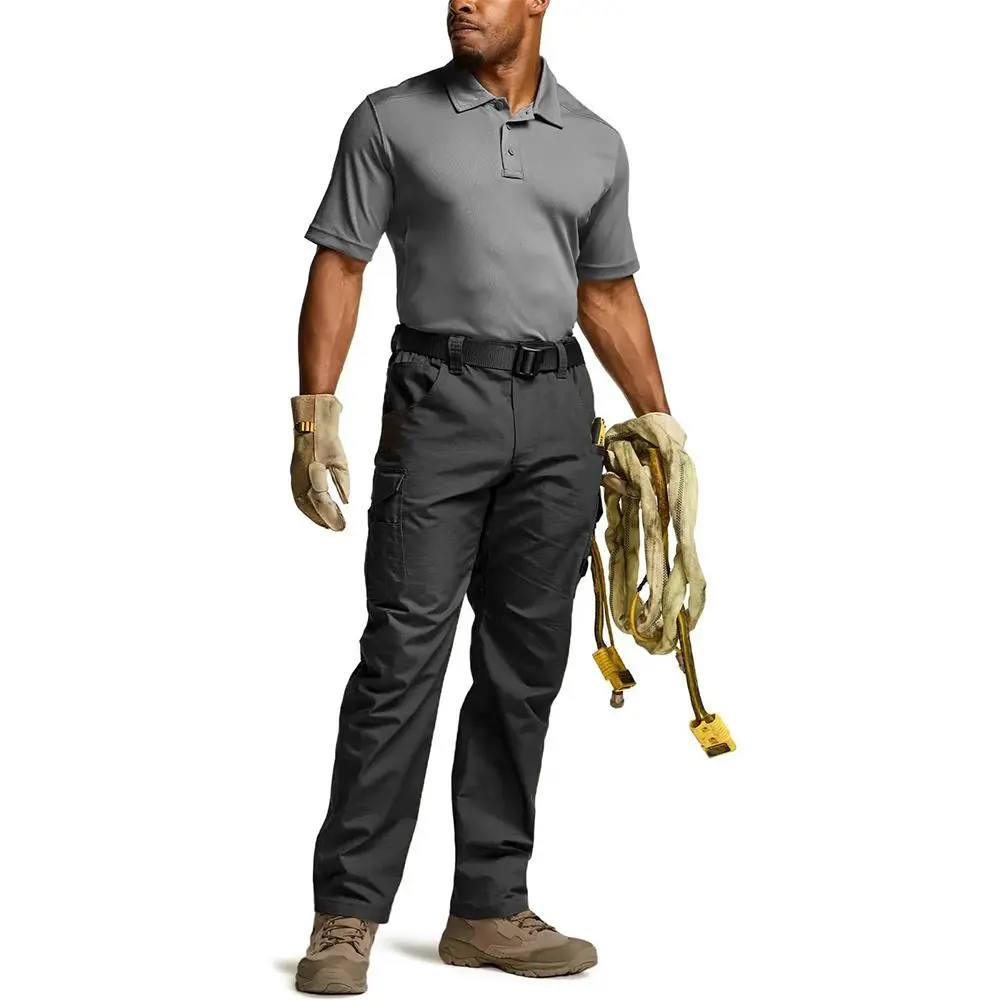 Men's Ripstop Work Pants,Water Resistant Outdoor Tactical Pants