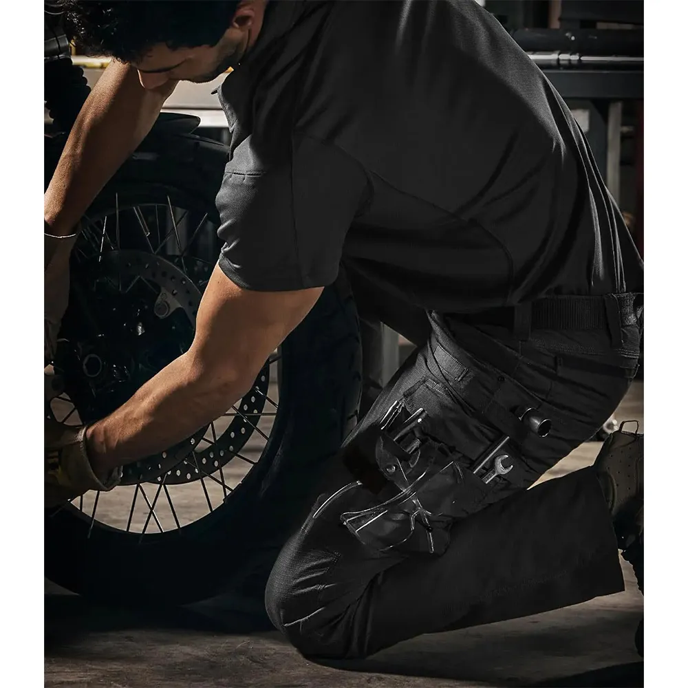 Men's Ripstop Work Pants,Water Resistant Outdoor Tactical Pants