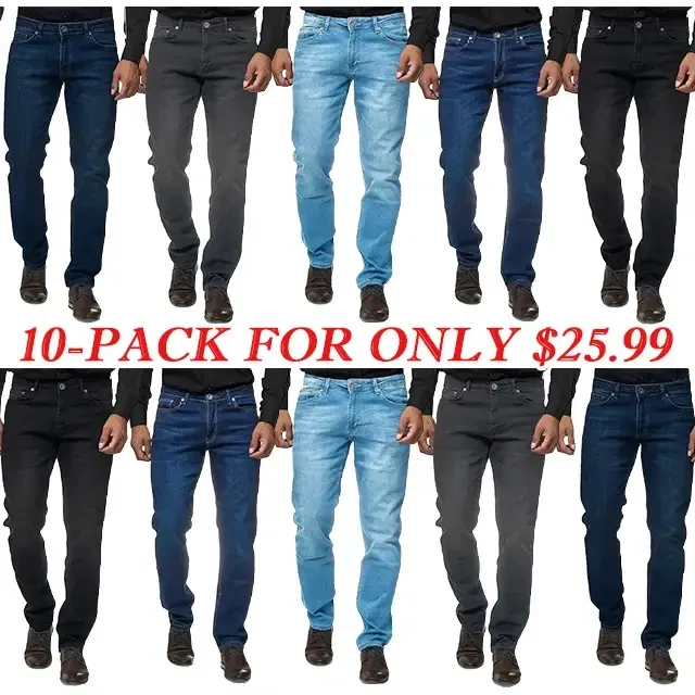 Men's loose straight jeans - Brands at low prices, only available on our website.