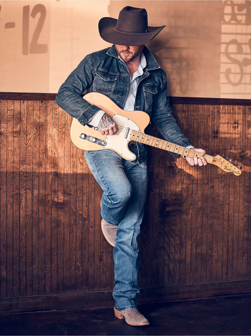 Men's Starched Jeans