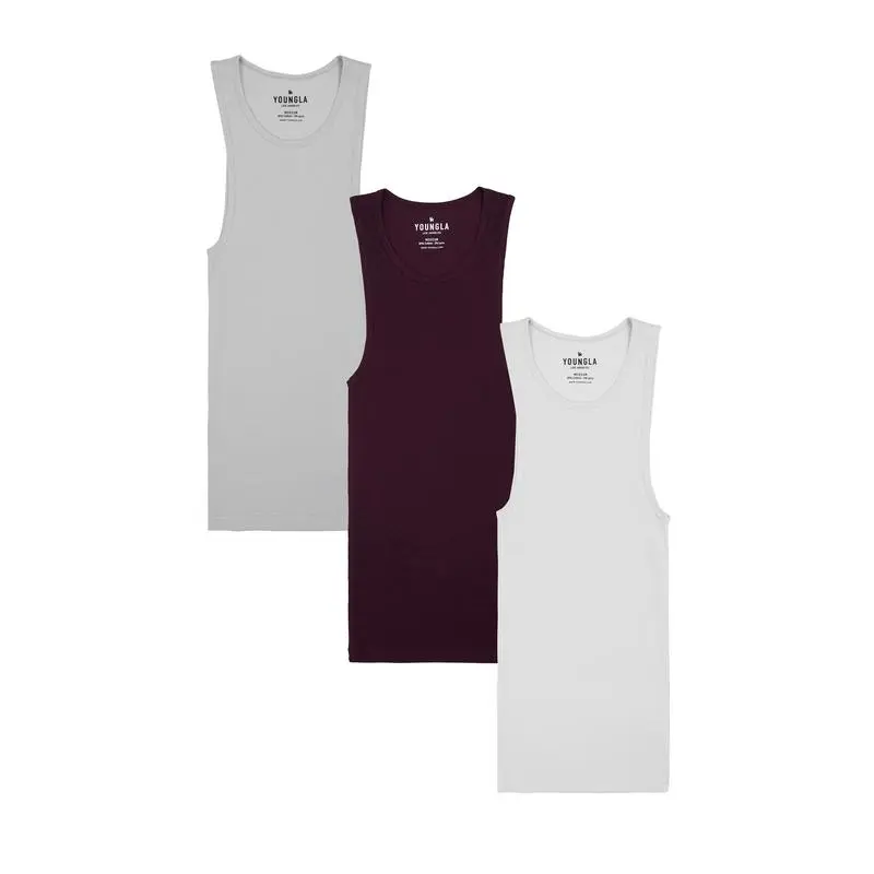 9PACK-Men'S Knitted Sports Vest