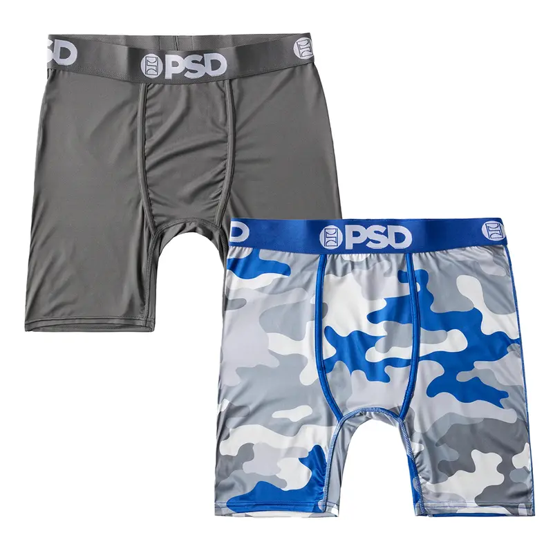 PSD Men's Mystery Boxer Brief 6-Pack Bundle Standard Length 7 Inch Inseam