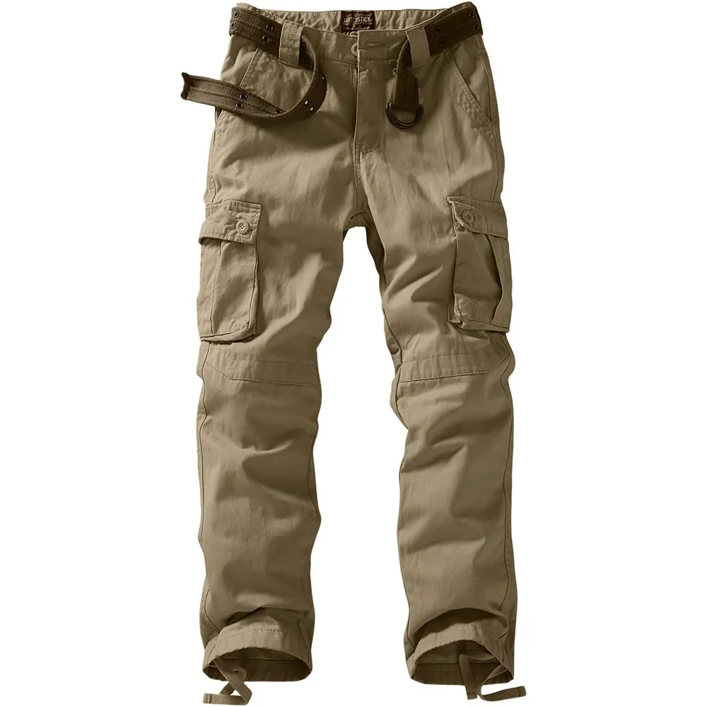 Men's Casual Wild Cargo Pants Outdoors Work Wear