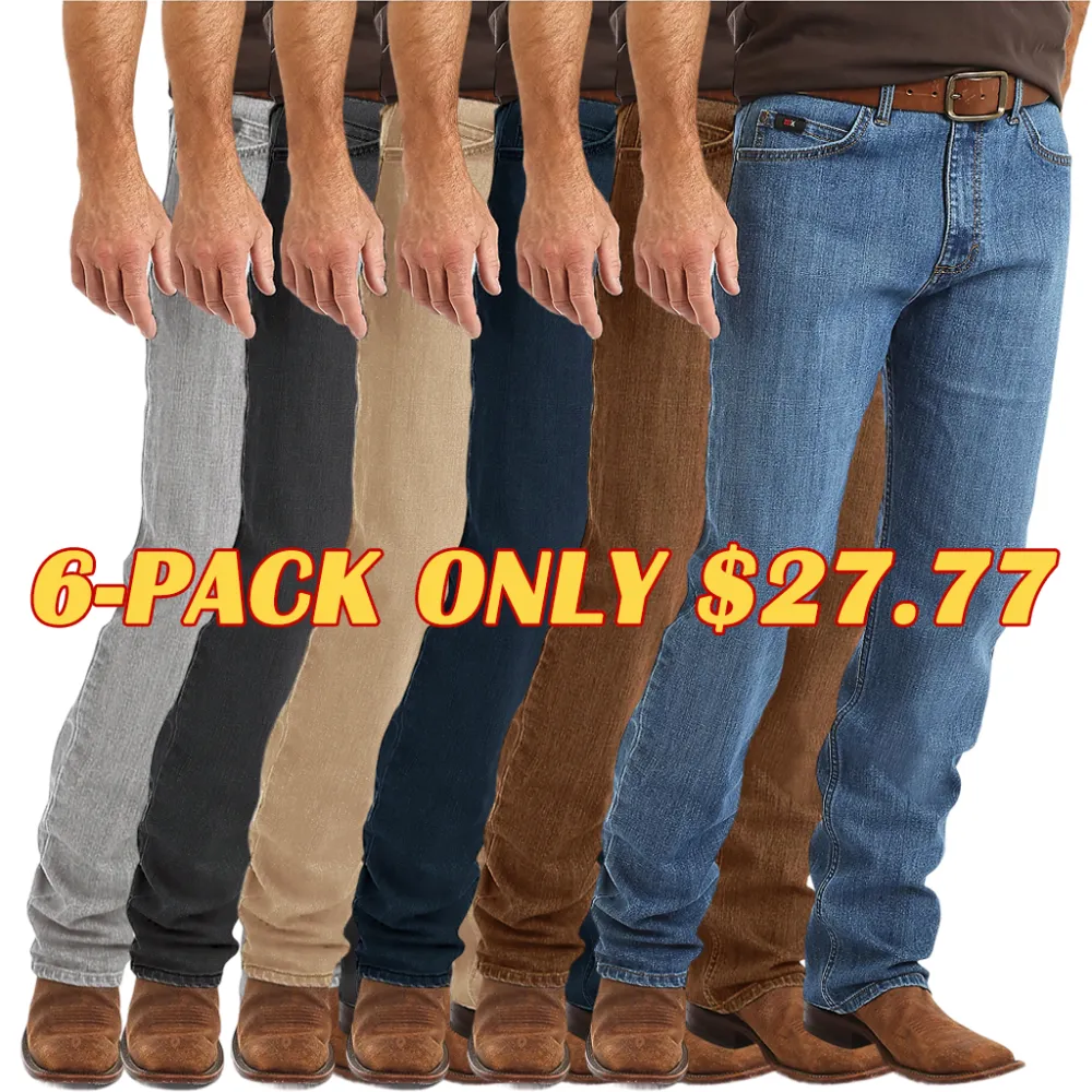 Men's Starched Jeans