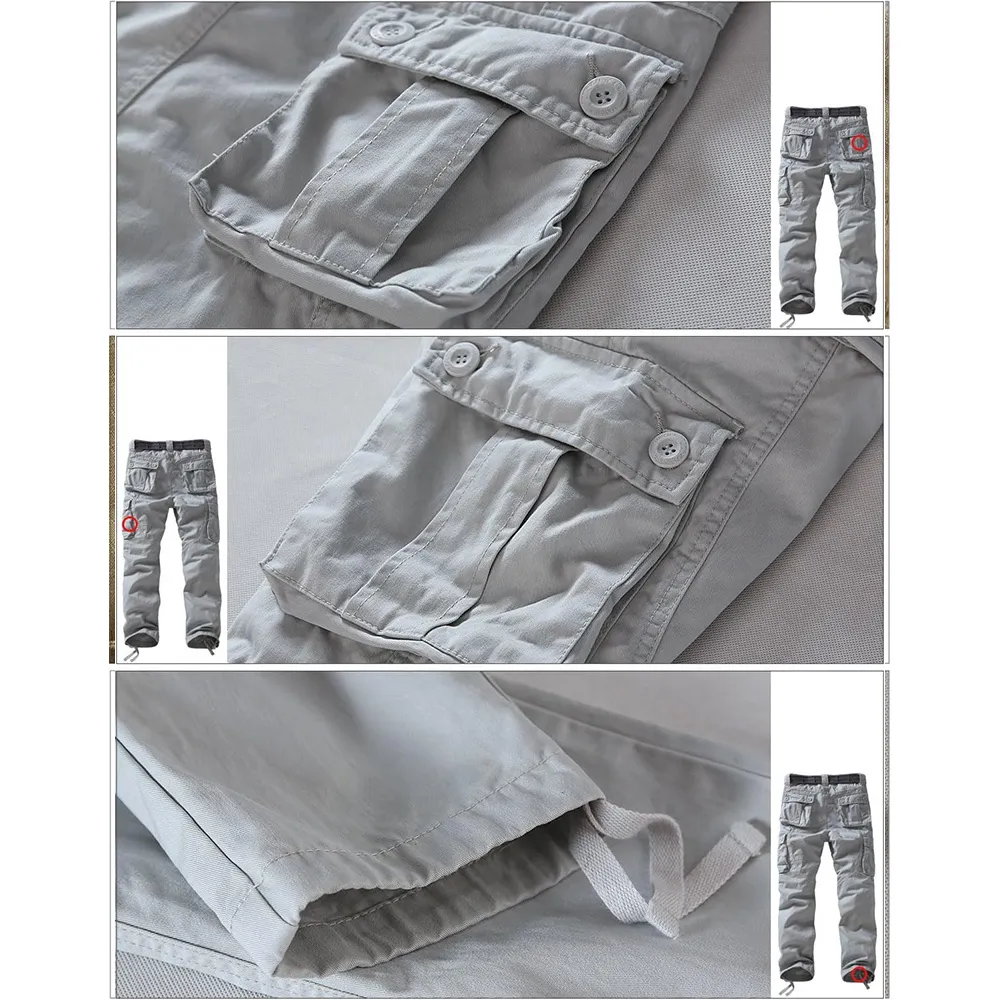 Men's Casual Wild Cargo Pants Outdoors Work Wear