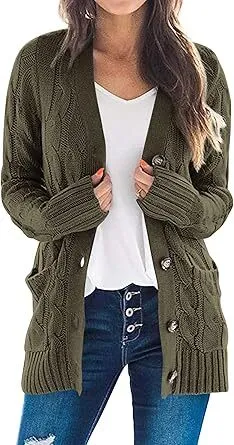 Women's Open Front Cardigan Sweaters