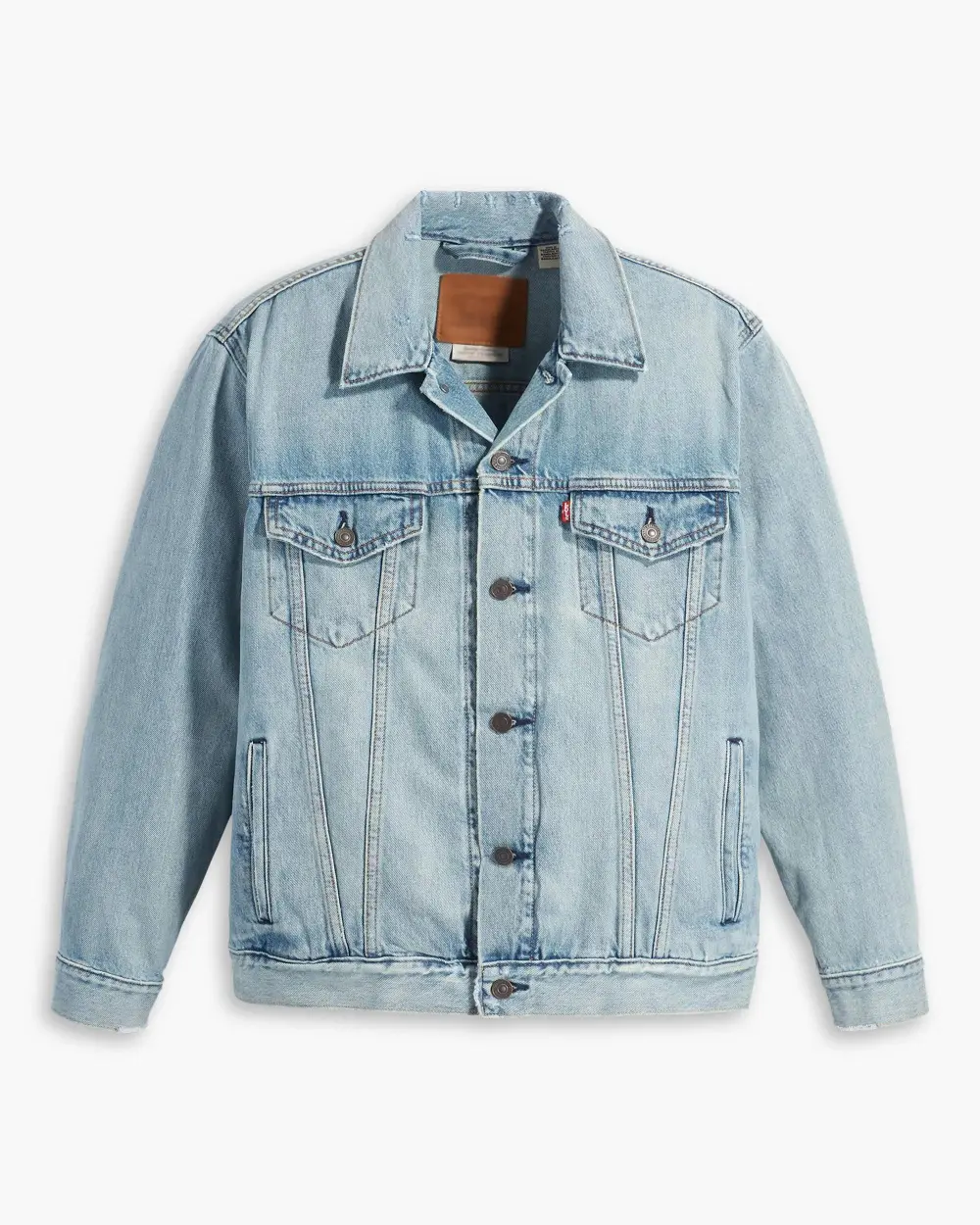 Men's 6-Pack Relaxed Fit Trucker Denim Jacket