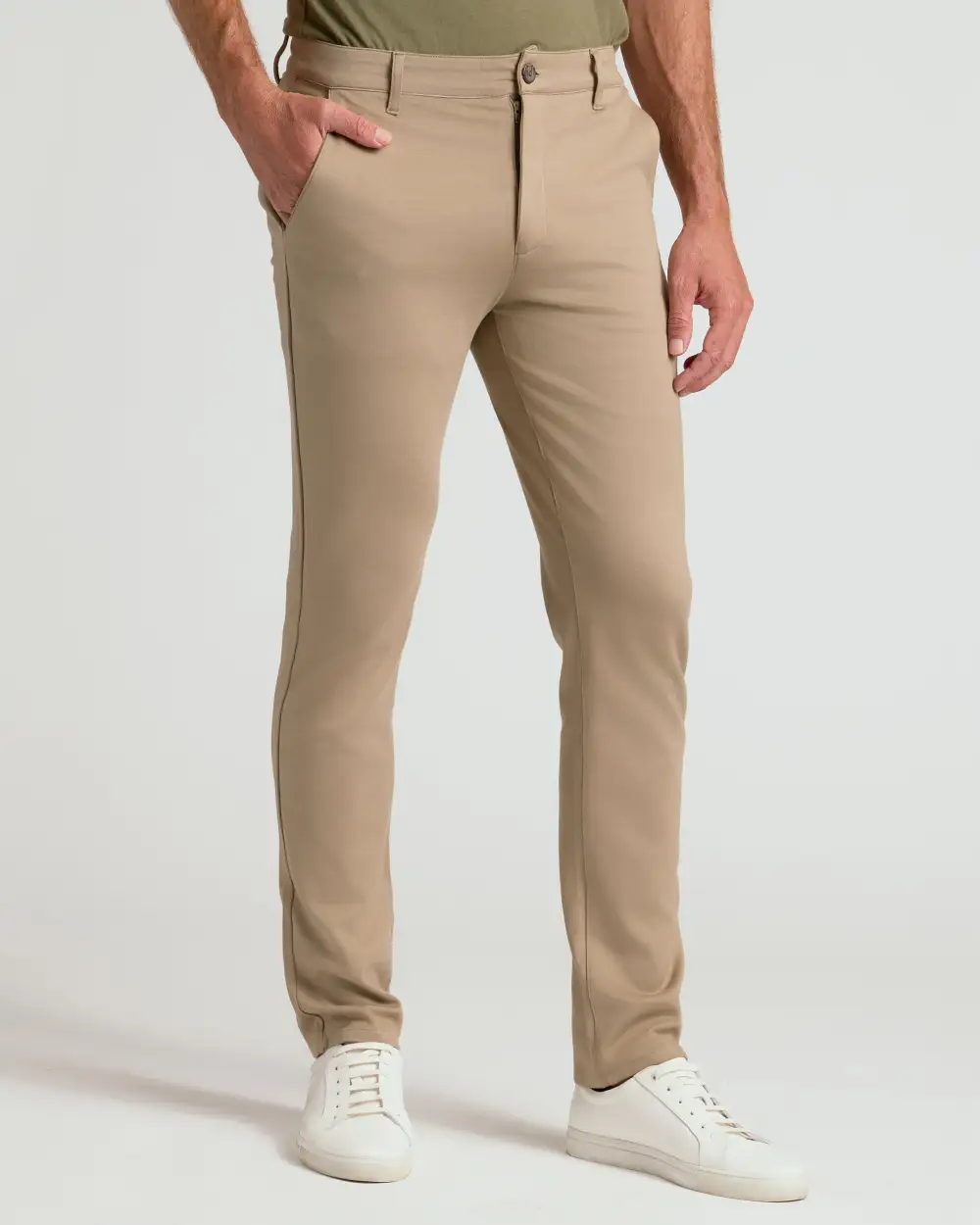 Neutral Slim Comfort Knit Chino Pant 3-Pack