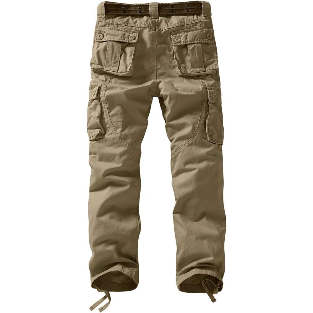 Men's Casual Wild Cargo Pants Outdoors Work Wear