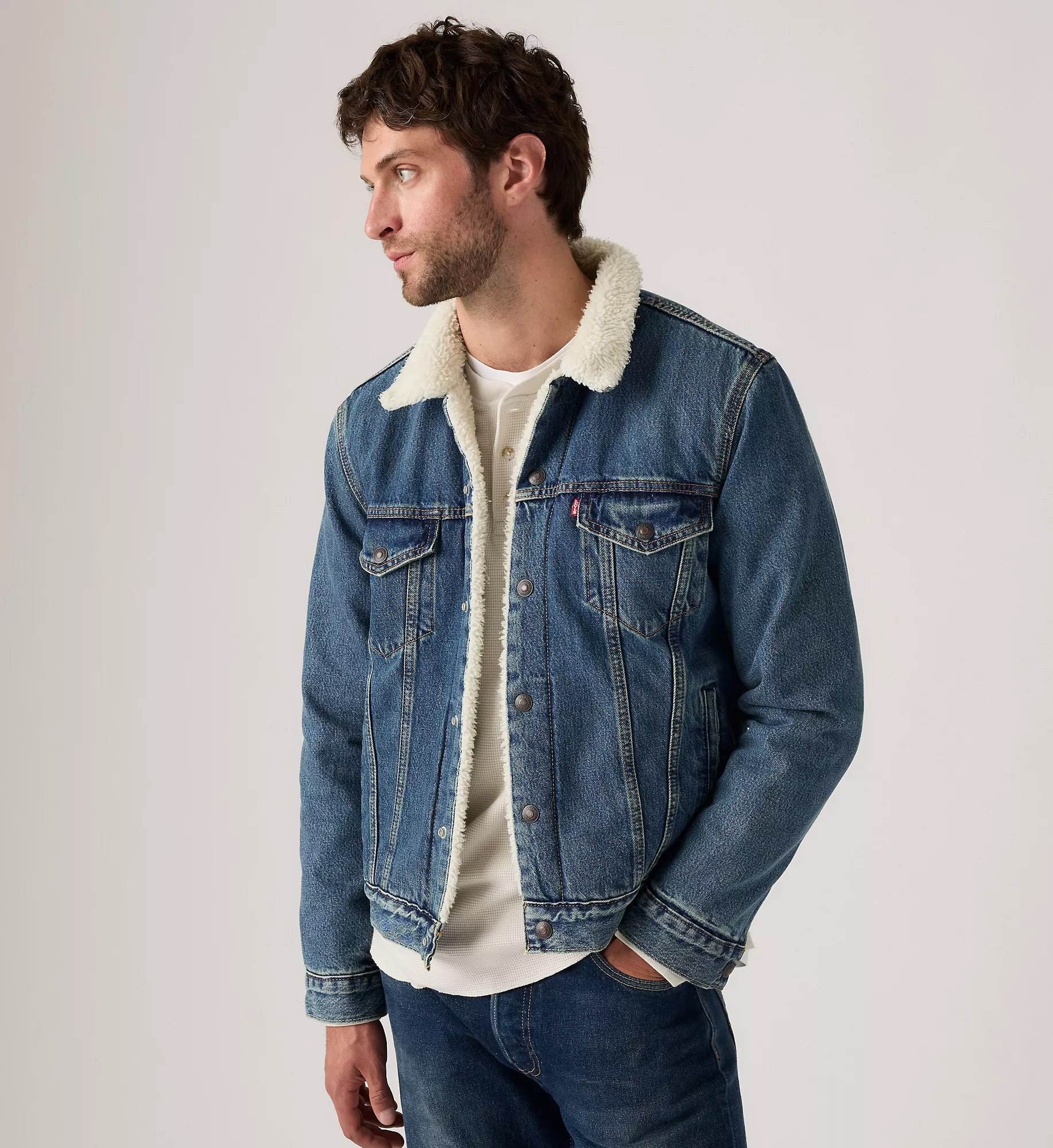 4 pack $29.99 Type Iii Sherpa Trucker Jacket